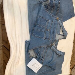 Venezia Blue Women's Denim Overalls